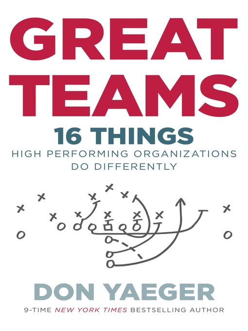 Great Teams 16 Things High Performing Organizations Do Differently